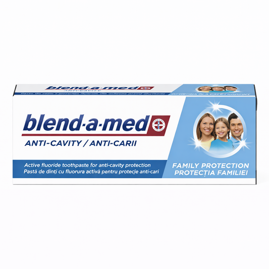 Blend-a-med Anti-Cavity Family Protection Fogkrém – Fogszuvasodás Elleni Családi Védelem