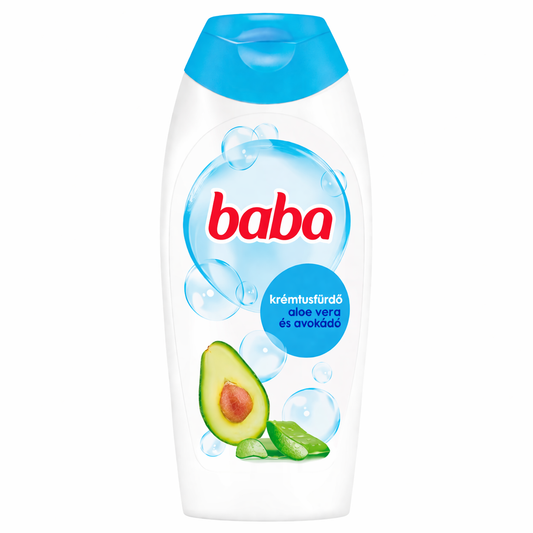 Baba Krémtusfürdő Aloe Vera és Avokádó Kivonattal 400 ml