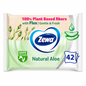 Zewa Natural Aloe Nedves WC Papír 42 db – Aloe Verával, 100% Növényi Rost, Gyengéd Tisztítás