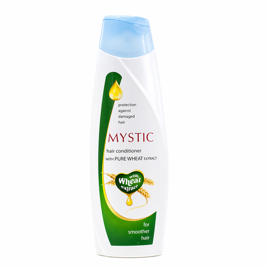 Mystic Hajbalzsam Búzacsíra Kivonattal 380ml – Sérült Hajra, Regeneráló és Simító Hatás