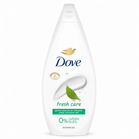 Dove Fresh Care Krémtusfürdő 720 ml – Frissítő hidratáló tusfürdő, üde és tiszta bőrért