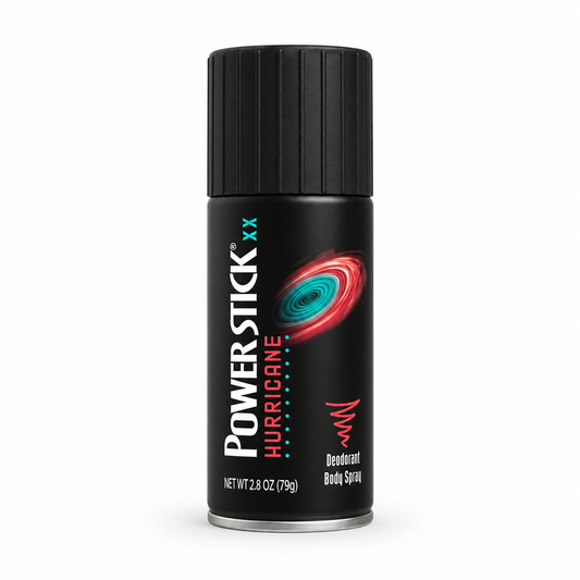 Power Stick Body Spray Hurricane férfi dezodor spray 79 g – intenzív, friss illat és hosszan tartó védelem