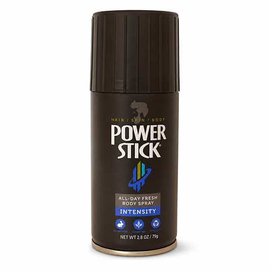 Power Stick Intensity férfi dezodor spray 79 g – hosszan tartó frissesség és intenzív férfias illat