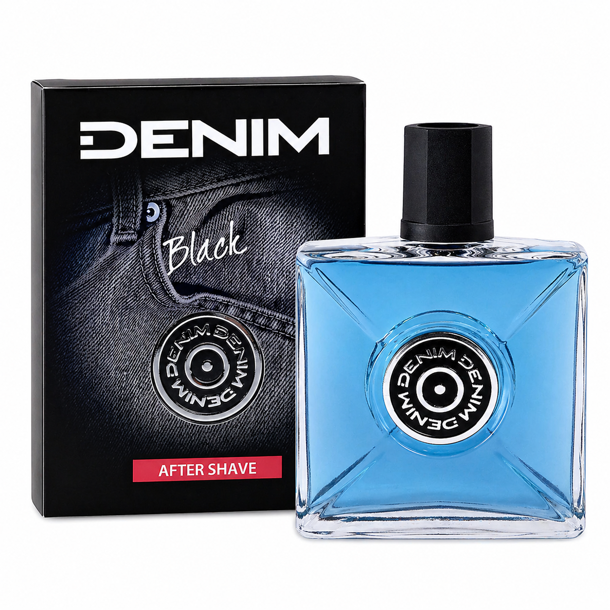 Denim Black After Shave arcszesz 100ml – Intenzív férfi illat borotválkozás után