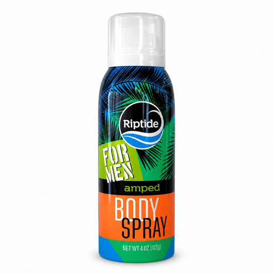 Riptide For Men Amped Body Spray 113 g – friss, energikus férfi testpermet