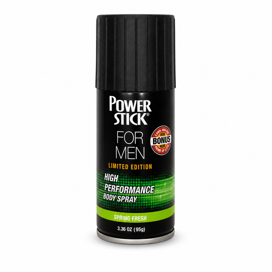 Power Stick For Men High Performance Body Spray Spring Fresh 95 g – limitált kiadású férfi dezodor spray