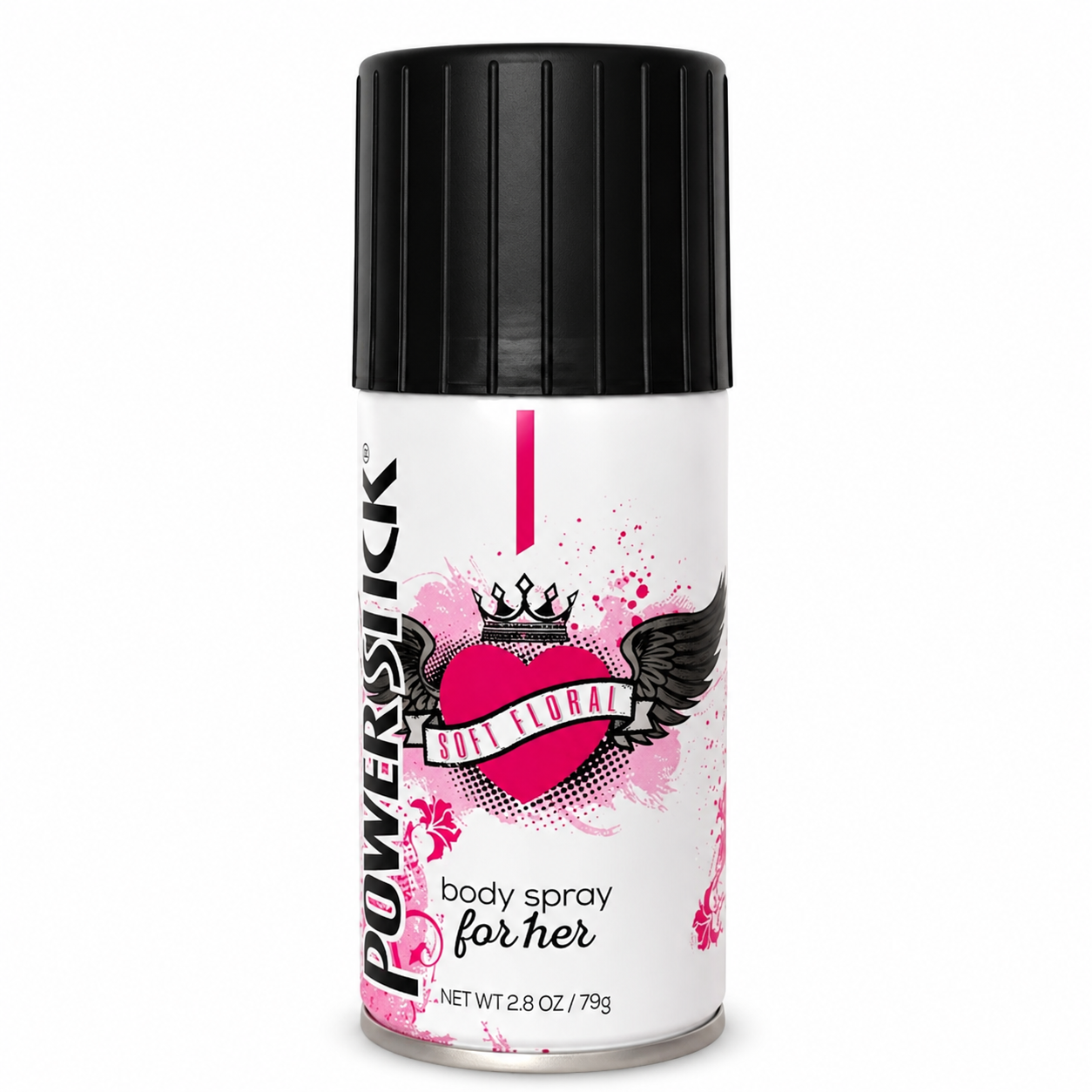 Power Stick Soft Floral női testpermet 79 g – finom virágos illatú body spray