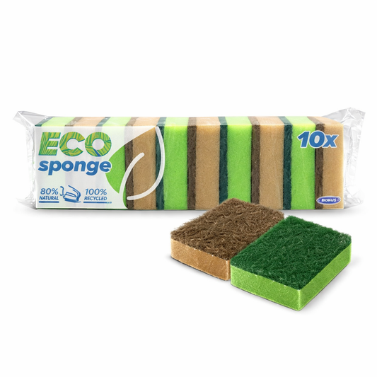 ECO mosogatószivacs 10 db – Környezetbarát, erős tisztító hatás
