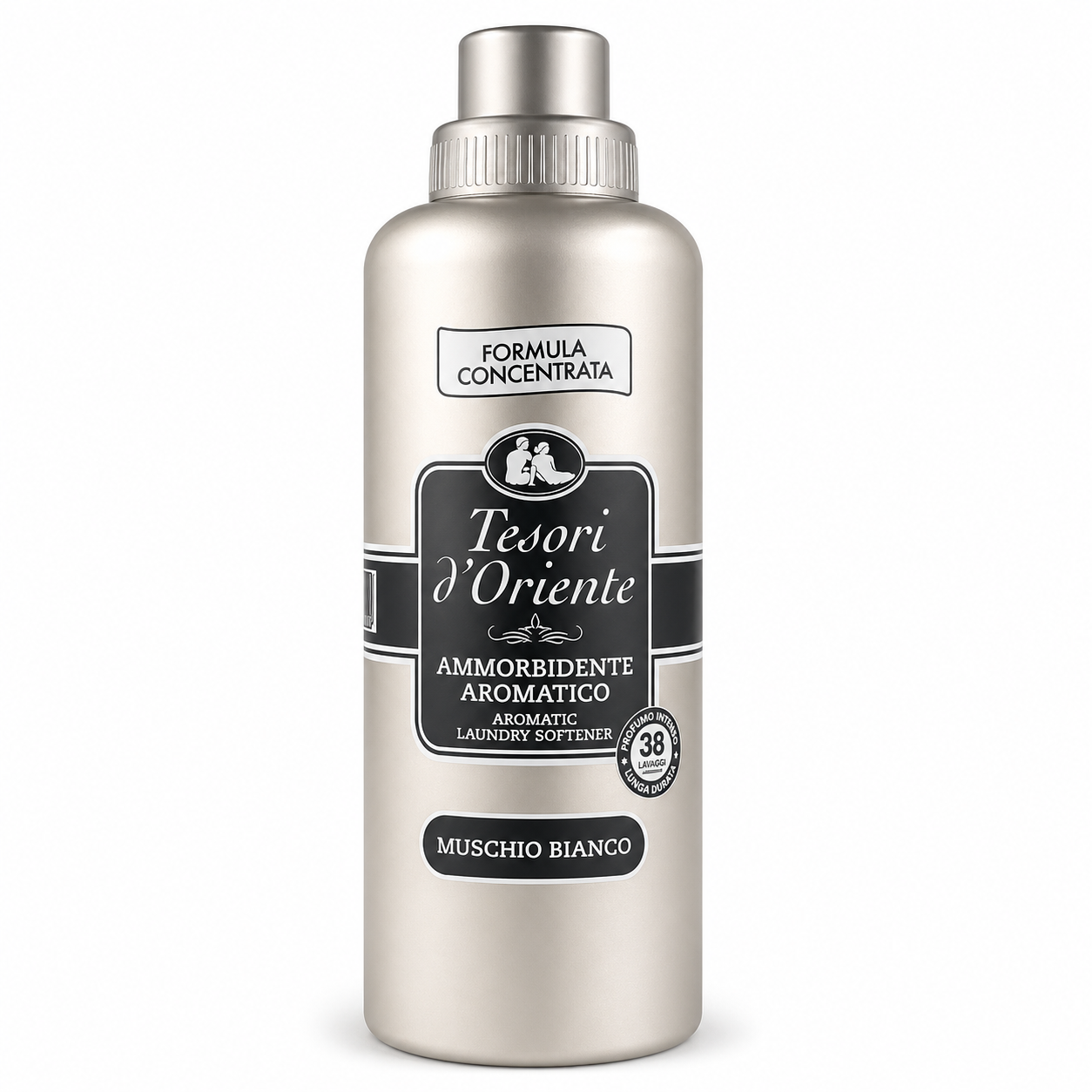 Tesori d’Oriente Muschio Bianco Textilöblítő 760ml – Fehér pézsma illatú koncentrált öblítő, hosszan tartó frissesség