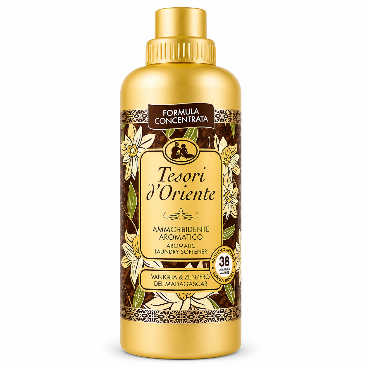 Tesori d’Oriente Vanília & Gyömbér (Madagascar) Textilöblítő 760ml– Meleg, fűszeres illatú koncentrált öblítő