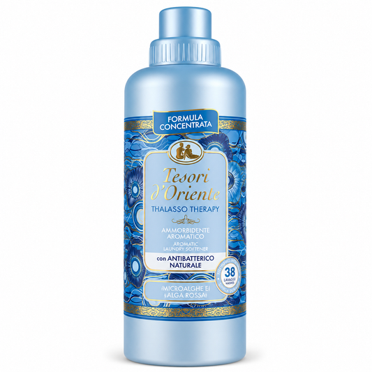 Tesori d’Oriente Thalasso Therapy Textilöblítő760ml – Tengeri illatú koncentrált öblítő, mikroalgával