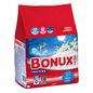 BONUX 3in1 Mosópor Fehér Ruhákhoz 1,17 kg – Mélytisztító és Fehérítő Hatás, Praktikus Kiszerelés