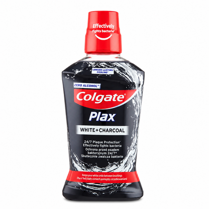 Colgate Plax White + Charcoal szájvíz 500ml