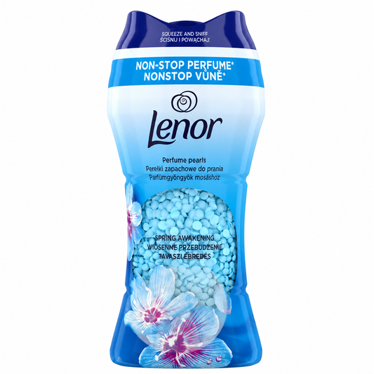 Lenor Illatgyöngy Spring Awakening 195 g – Mosáshoz adható parfüm gyöngyök, hosszan tartó frissesség