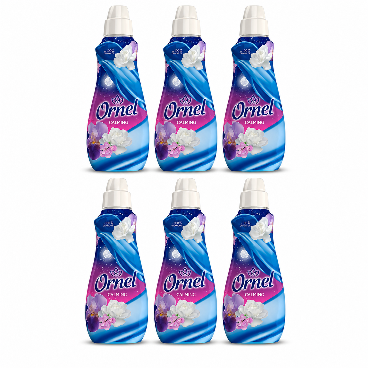 Ornel Calming öblítő 6 db-os csomag – illatos textilöblítő 6×800 ml