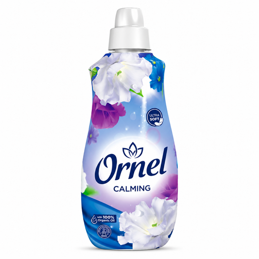 Ornel Calming Öblítő 1.6 l – nyugtató, virágos illatú textilöblítő