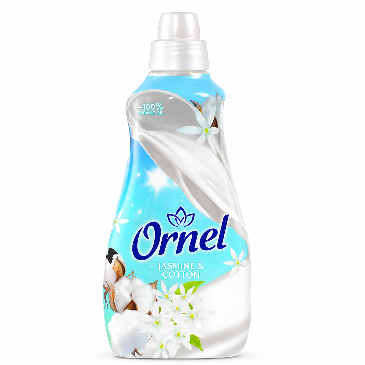Ornel Jasmine & Cotton Öblítő 1.6 l – jázmin és pamut illatú textilöblítő
