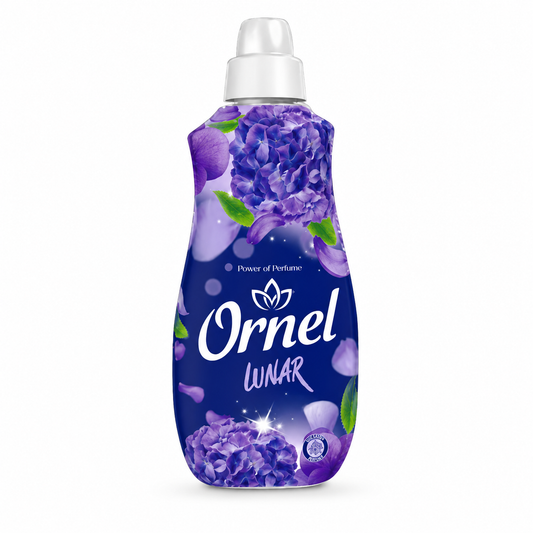 Ornel Lunar Öblítő 1.6 l – lila virágos, parfümös illatú textilöblítő