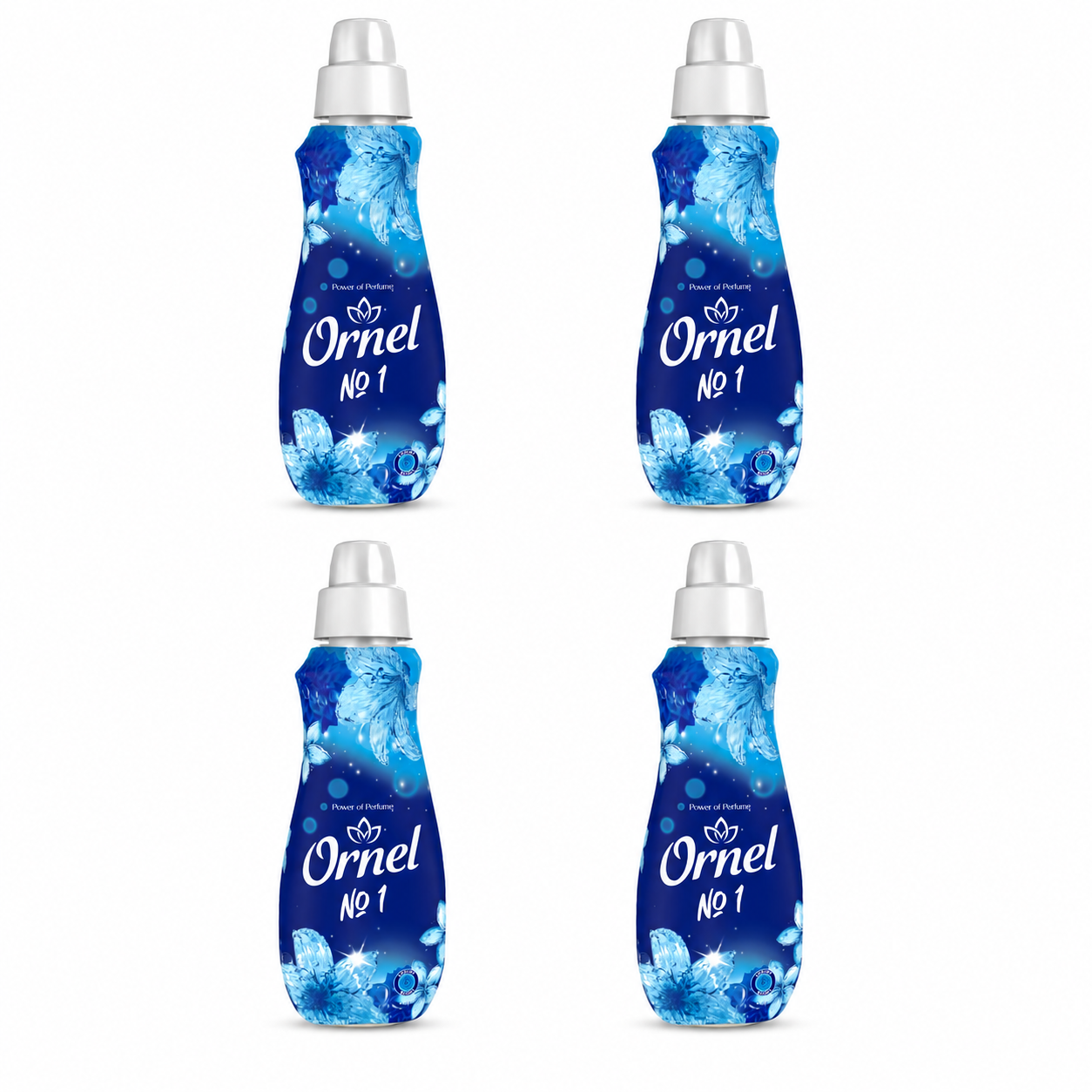 Ornel No. 1 Öblítő 4 db-os csomag – 4×1.6 l, friss-parfümös illatú textilöblítő