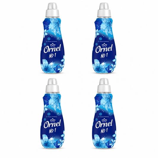 Ornel No. 1 Öblítő 4 db-os csomag – 4×1.6 l, friss-parfümös illatú textilöblítő
