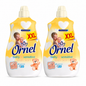 Ornel Baby & Sensitive Baby Soft öblítő 2 db-os csomag – 2 × 2,4 l, hipoallergén, babaruhákhoz és érzékeny bőrhöz