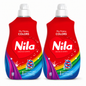 Nila My Happy Colors folyékony mosószer színes ruhákhoz 2,7 l – 2 db-os csomag