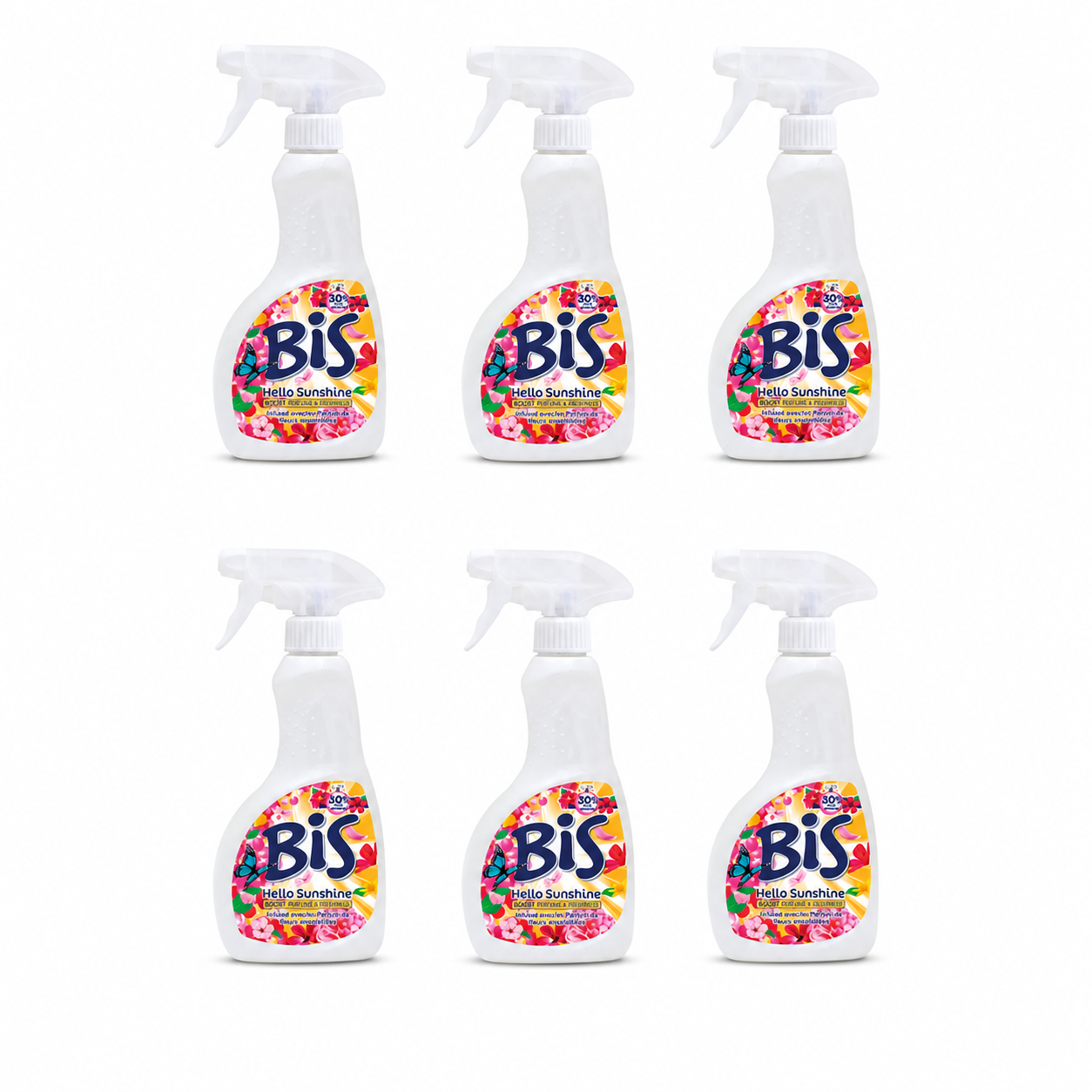 BiS Hello Sunshine illatosító spray 400 ml – 6 db-os csomag
