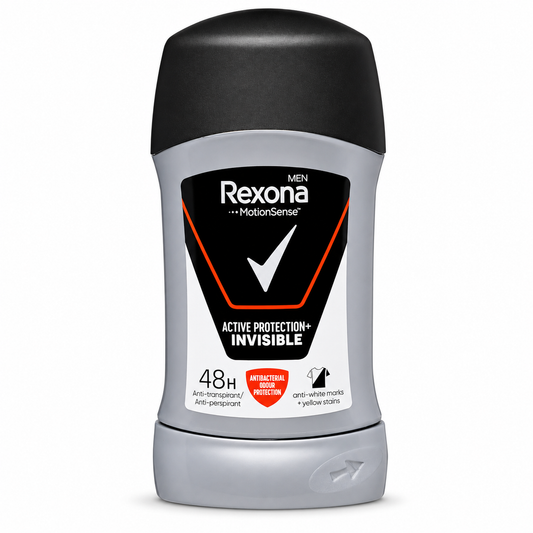 Rexona Men MotionSense Active Protection+ Invisible férfi stift 50ml dezodor – 48 órás izzadásgátló védelem