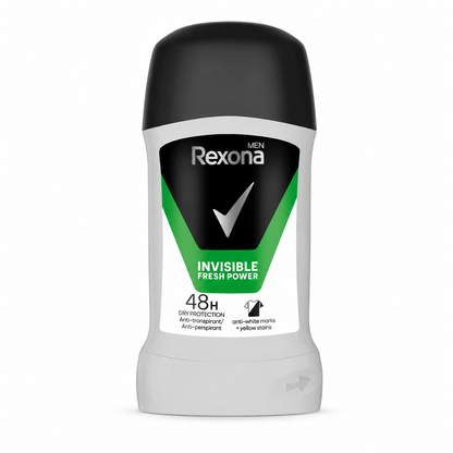Rexona Men MotionSense Invisible Fresh Power férfi stift 50 ml – 48 órás izzadásgátló védelem