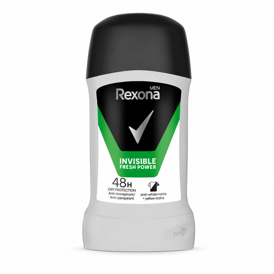 Rexona Men MotionSense Invisible Fresh Power férfi stift 50ml dezodor – 48 órás izzadásgátló védelem
