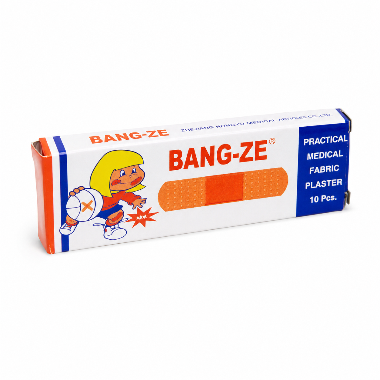 Bang-Ze Practical Medical Fabric Plaster Sebtapasz 10 db – Textil ragtapasz csomag
