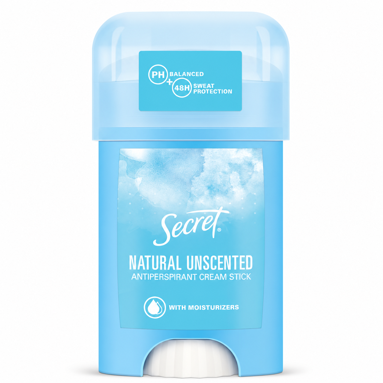Secret Natural Unscented Antiperspirant Cream Stick 40 ml – Illatmentes izzadásgátló krém stift