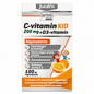 JutaVit C-vitamin KID 200 mg + D3-vitamin 100 db rágótabletta