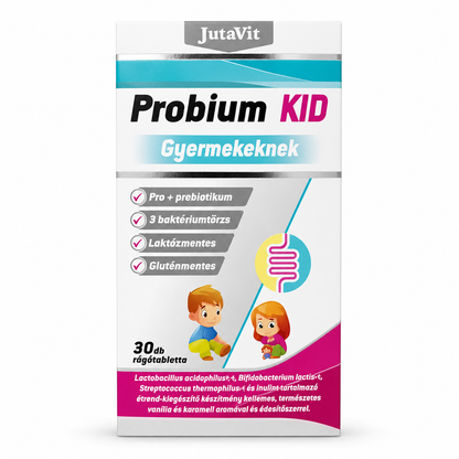 JutaVit Probium KID rágótabletta gyermekeknek – 30 db