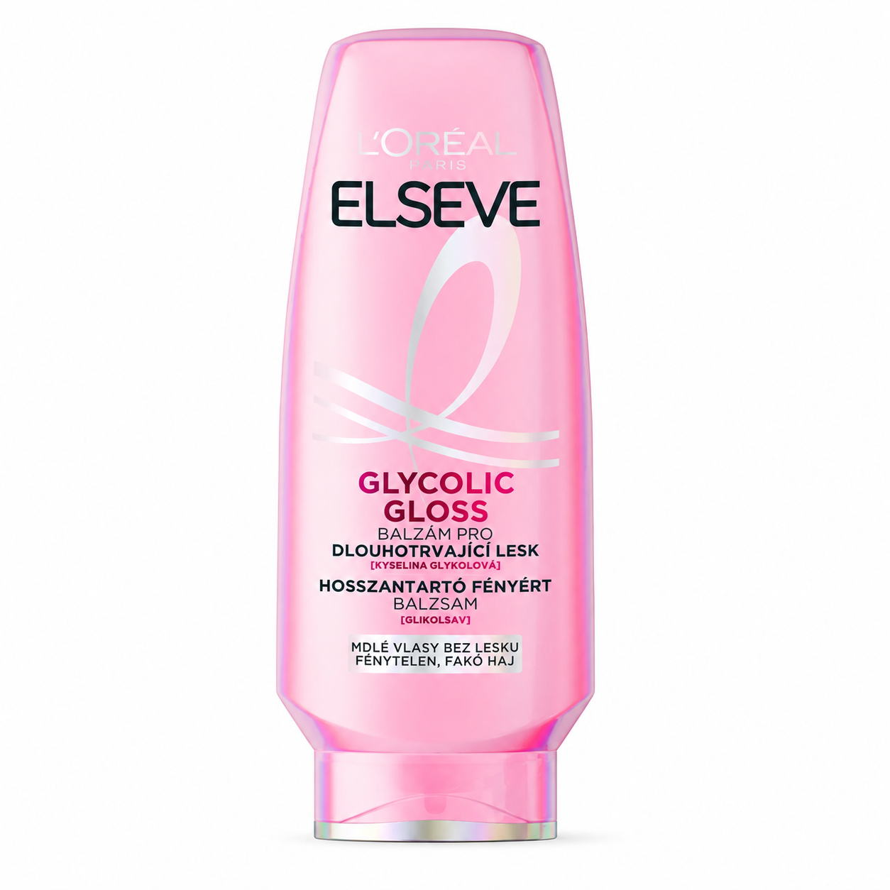L’Oréal Elseve Glycolic Gloss hajbalzsam 200ml fénytelen, fakó hajra