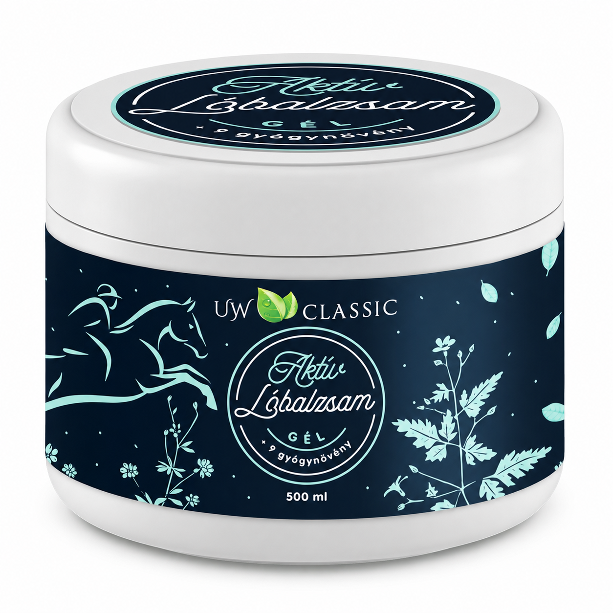 UW Classic Aktív Lóbalzsam gél gyógynövénnyel – 500 ml