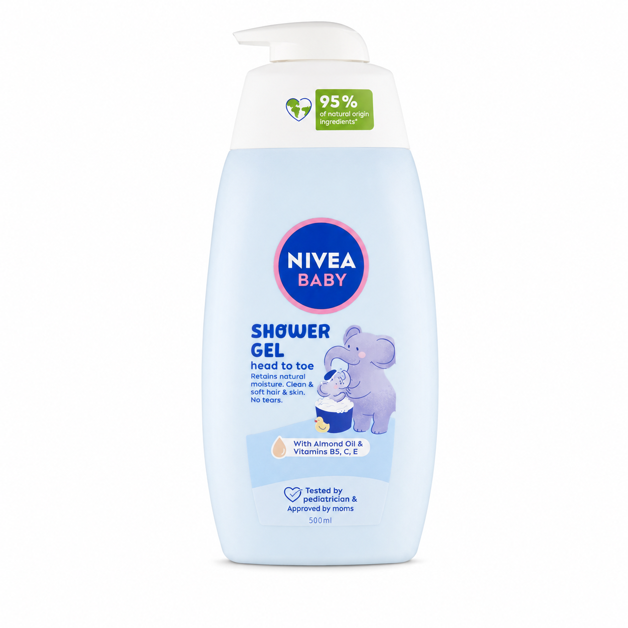 Nivea Baby Shower Gel Head to Toe baba tusfürdő – 500 ml