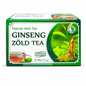 Dr. Chen Ginseng Zöld Tea 20 filter – aromazáró csomagolásban, 60 g