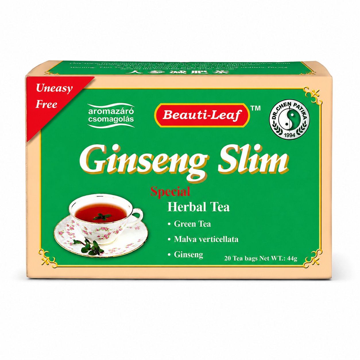 Dr. chen ginseng slim fogyasztó tea 20x2,2g 44g
