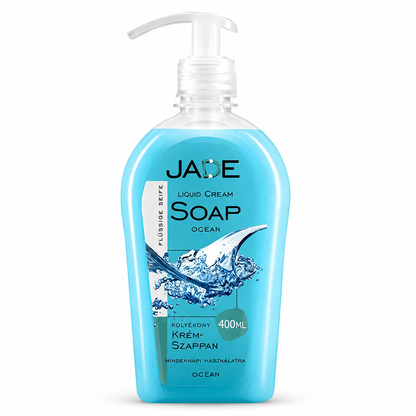 JADE Ocean folyékony krémszappan pumpás adagolóval – 400 ml
