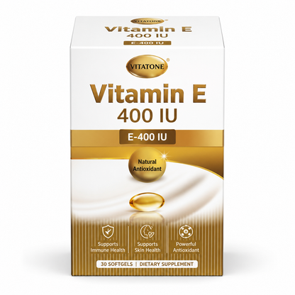 JutaVit E-vitamin 400 NE lágykapszula 100 db – antioxidáns védelem a sejtek támogatására