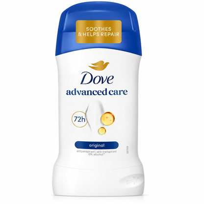 Dove Advanced Care Original Izzadásgátló Stift 50 ml – Mindennapi Védelem és Ápolás