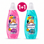 Coccolino Wonder Wash mosógél 1+1 csomag 2×2,16 l – Ultra Care + Speed Clean, 108 mosás