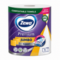 Zewa Premium Jumbo Expert háztartási papírtörlő 1 tekercs – 3 rétegű, 230 lapos, extra nedvszívó kéztörlő