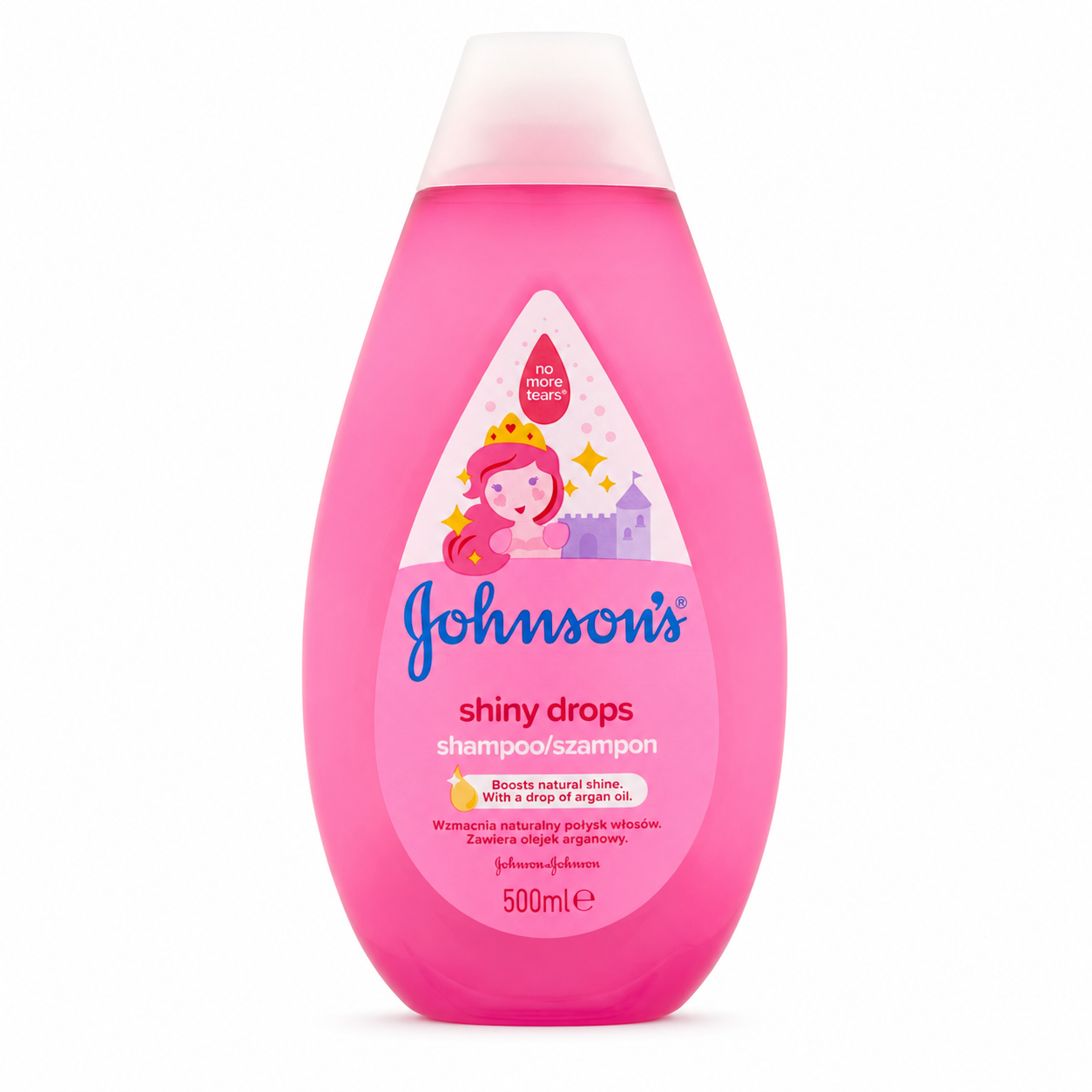 Johnson’s Shiny Drops sampon 500 ml – argánolajos gyermek sampon