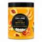 On Line Foaming Bath Salt Nectarine & Jasmine habzó fürdősó, 1200 g