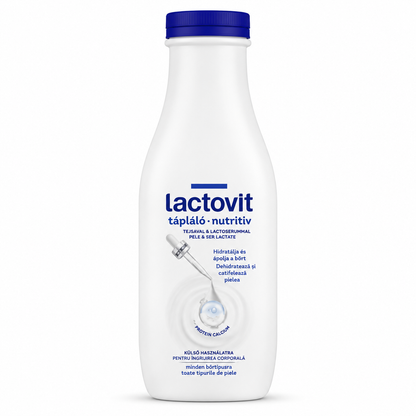 Lactovit Tápláló Nutritiv tusfürdő tejsavval és lactoserummal – 1000 ml