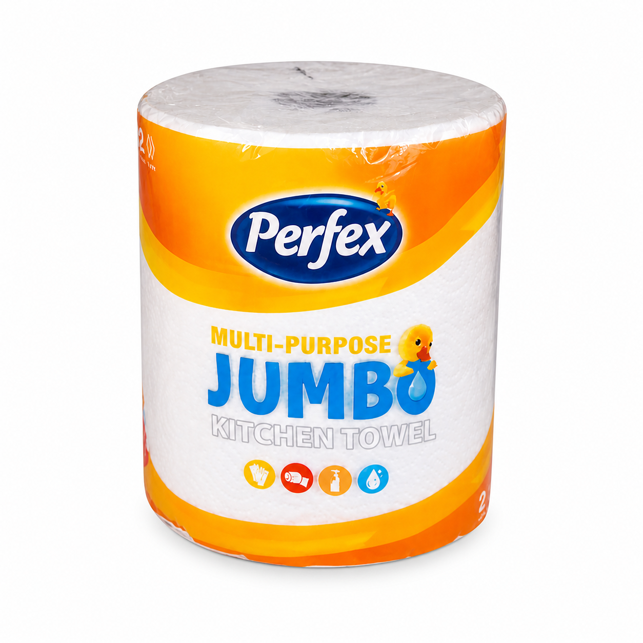 Perfex Jumbo Konyhai Papírtörlő 2 rétegű – Extra nedvszívó, erős és tartós háztartási törlő