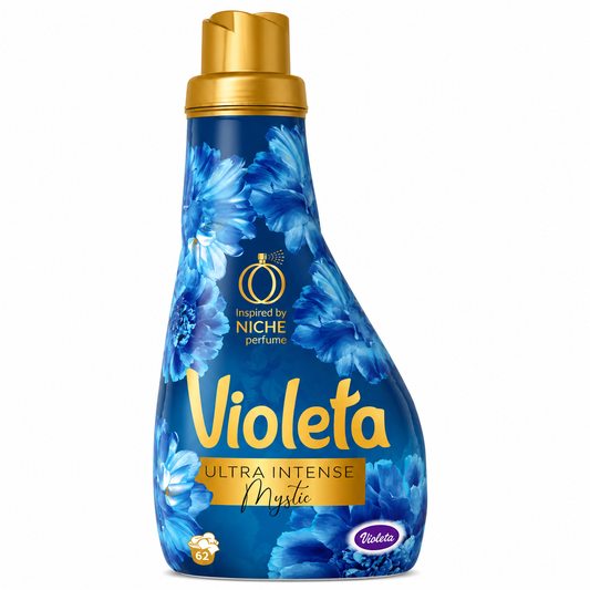 Violeta Ultra Intense Mystic öblítő 1550ml– parfümös textilöblítő kék virágos illattal
