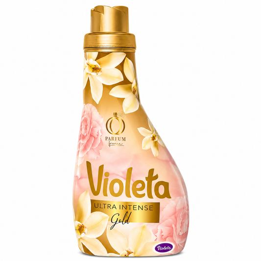 Violeta Ultra Intense Gold öblítő 1550ml – parfümös textilöblítő virágos illattal